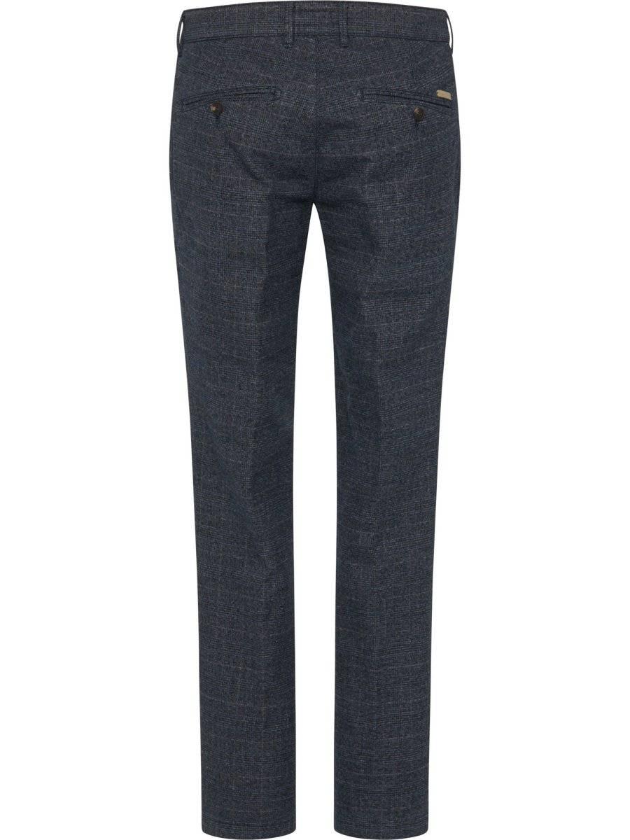 Togo Flat Front Check MF - RUTHERFORD & Co