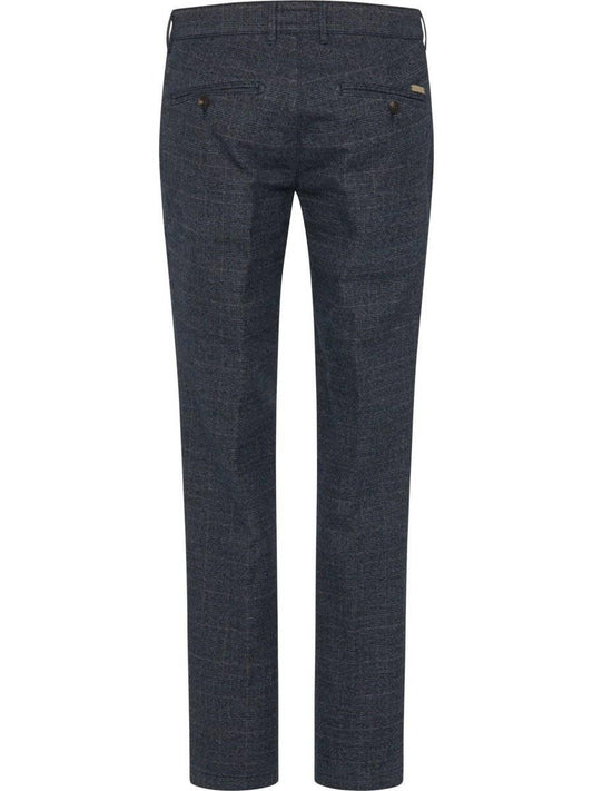 Togo Flat Front Check MF - RUTHERFORD & Co