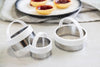 KitchenCraft Set of Three Plain Pastry Cutters - RUTHERFORD & Co