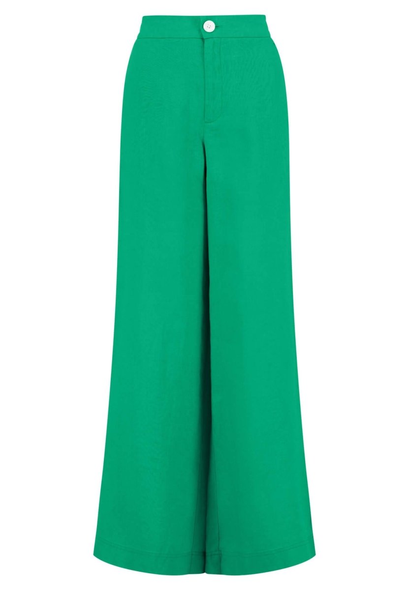 Wide leg Linen Pants - RUTHERFORD & Co