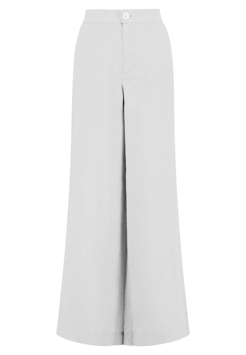 Wide leg Linen Pants - RUTHERFORD & Co