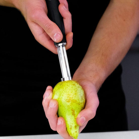 MasterClass Soft Grip Stainless Steel Apple Corer - RUTHERFORD & Co