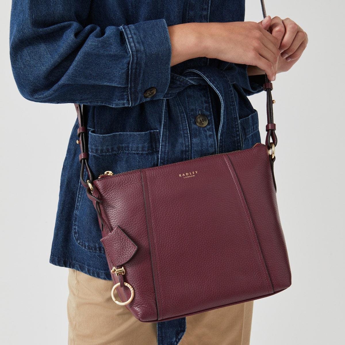 WOOD STREET 2.0 Medium Ziptop Crossbody - RUTHERFORD & Co