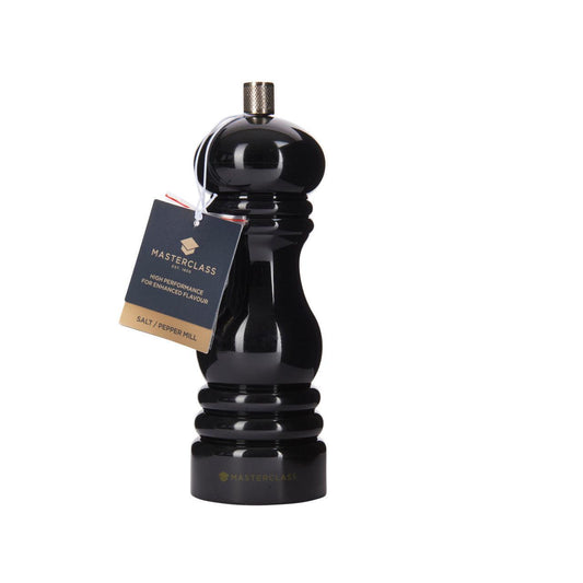 MasterClass Salt or Pepper Mill (17cm) - Black - RUTHERFORD & Co