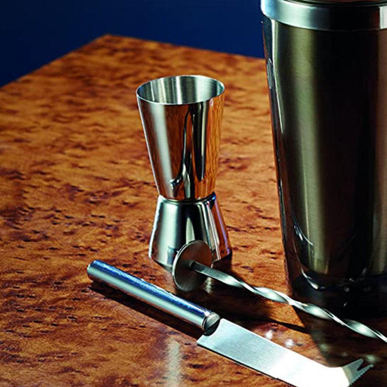 BarCraft Stainless Steel Dual Spirit Measure Cup - RUTHERFORD & Co